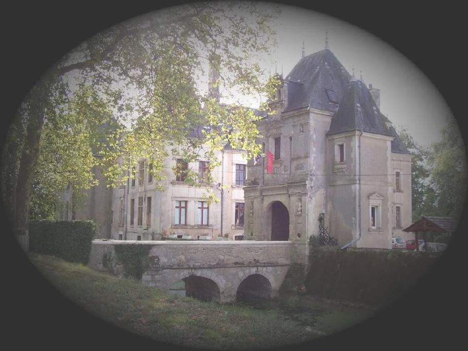 Gite De Groupe Du Chateau De La Meziere Villa Lunay Exteriör bild